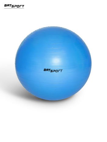 Niebieska duża piłka fitness