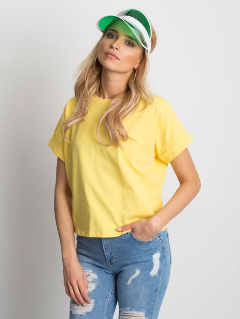 Żółty t-shirt Woodland